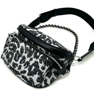 Michael Kors Mirella Small Pebbled Leather Crossbody Bag Denim Blue